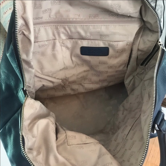 Navy Blue Michael Kors Large Handbag - Picture 6 of 6